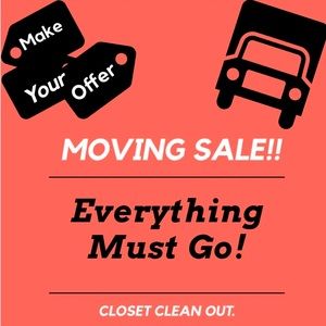 🎉Moving Sale!!!🎉